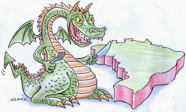 Charge: Dragão da Inflação Charge: Dragão da Inflação se preparando para devorar o Brasil (país)