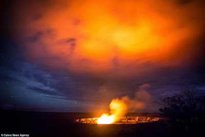 Fotoan yang Nekat karena Dekat Letusan Kilauea