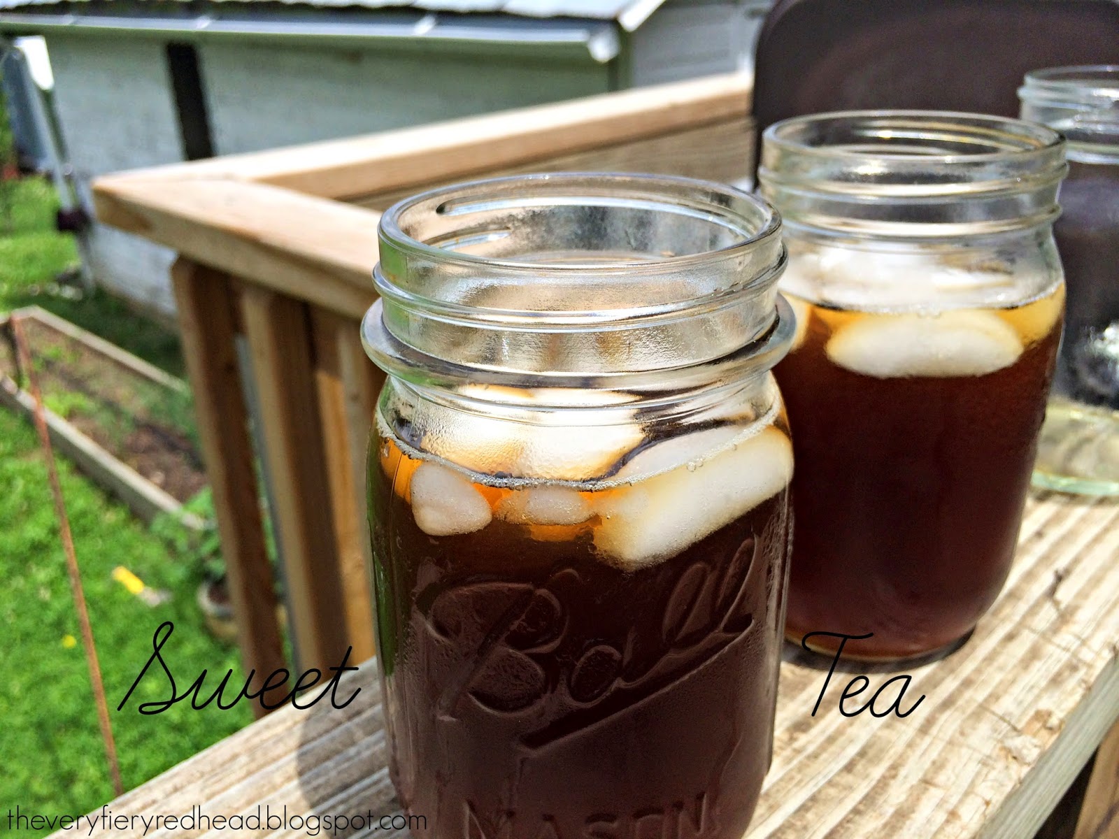 The Fiery Redhead Perfect Sweet Tea.