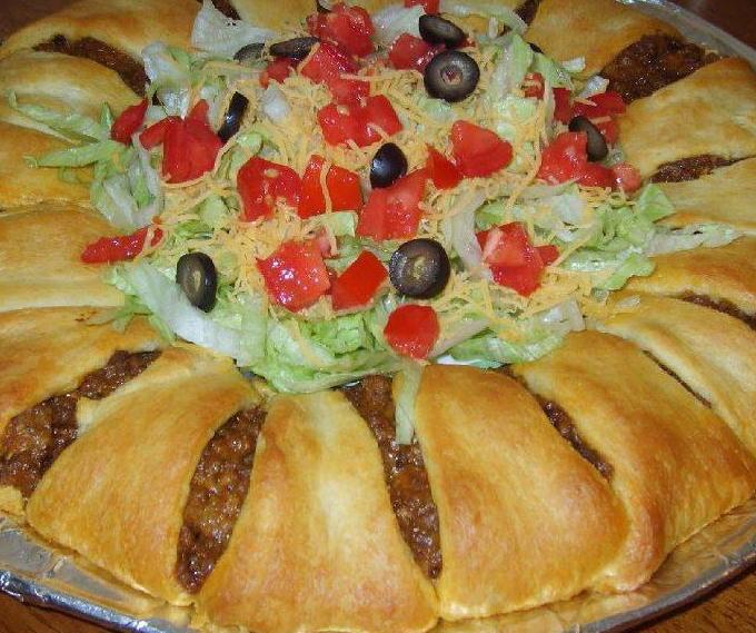 crescent roll taco bake c4 ii crescent roll taco bake c4 ii