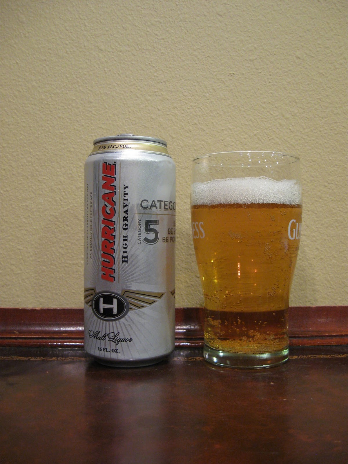 Doing Beer Justice Hurricane Category 5