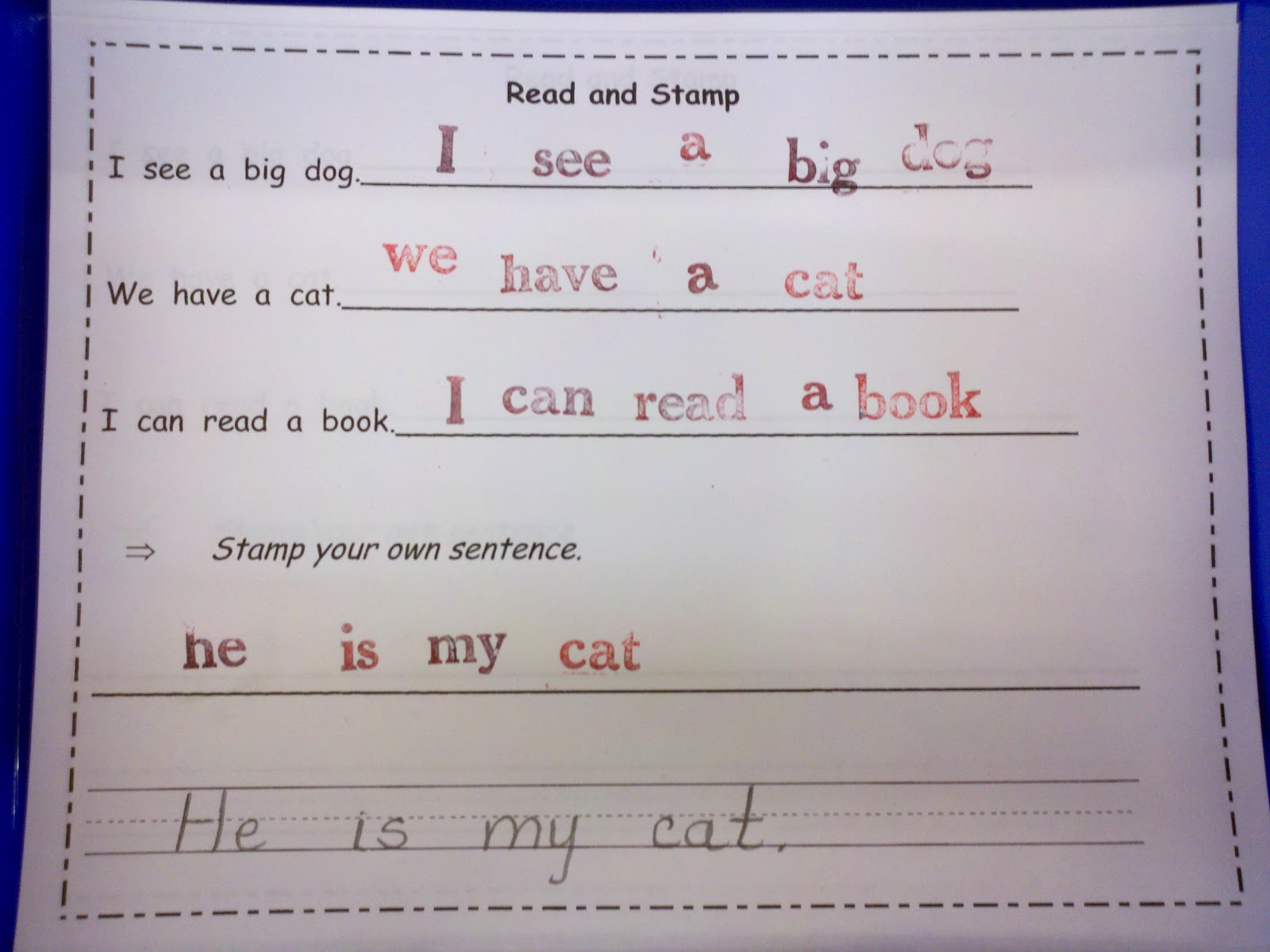 Time 4 Kindergarten: March 2012