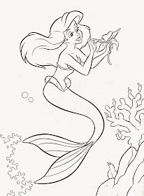 Disney coloring pages coloring.filminspector.com Ariel the little mermaid