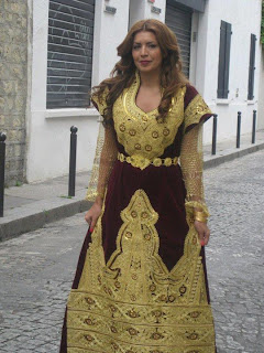  اللباس الجزائري التقليدي Mode algérienne - Kaftan tlemceni
