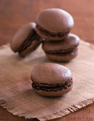 Macarons de chocolate