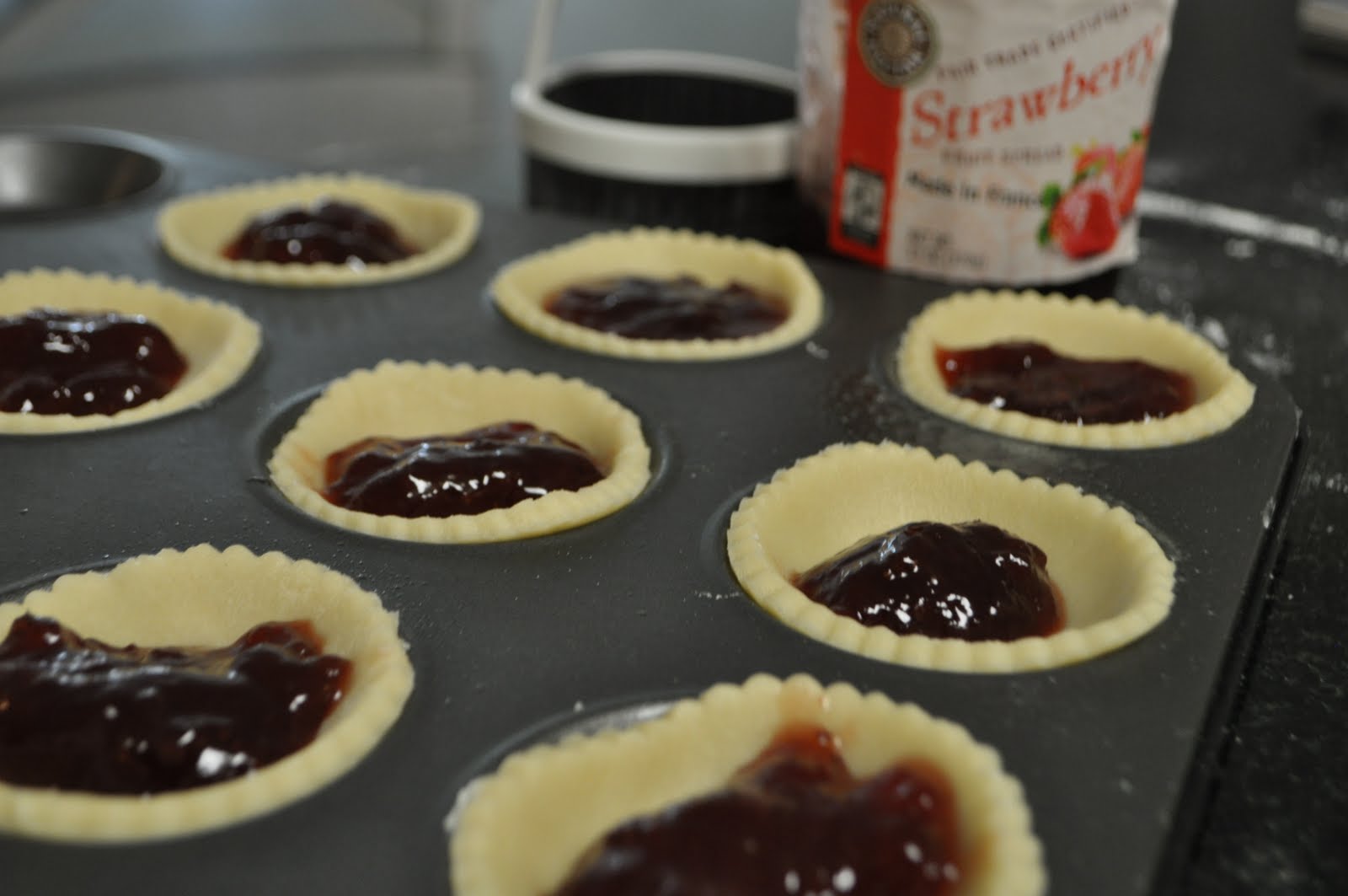 Kneading My Dream Jam Tarts