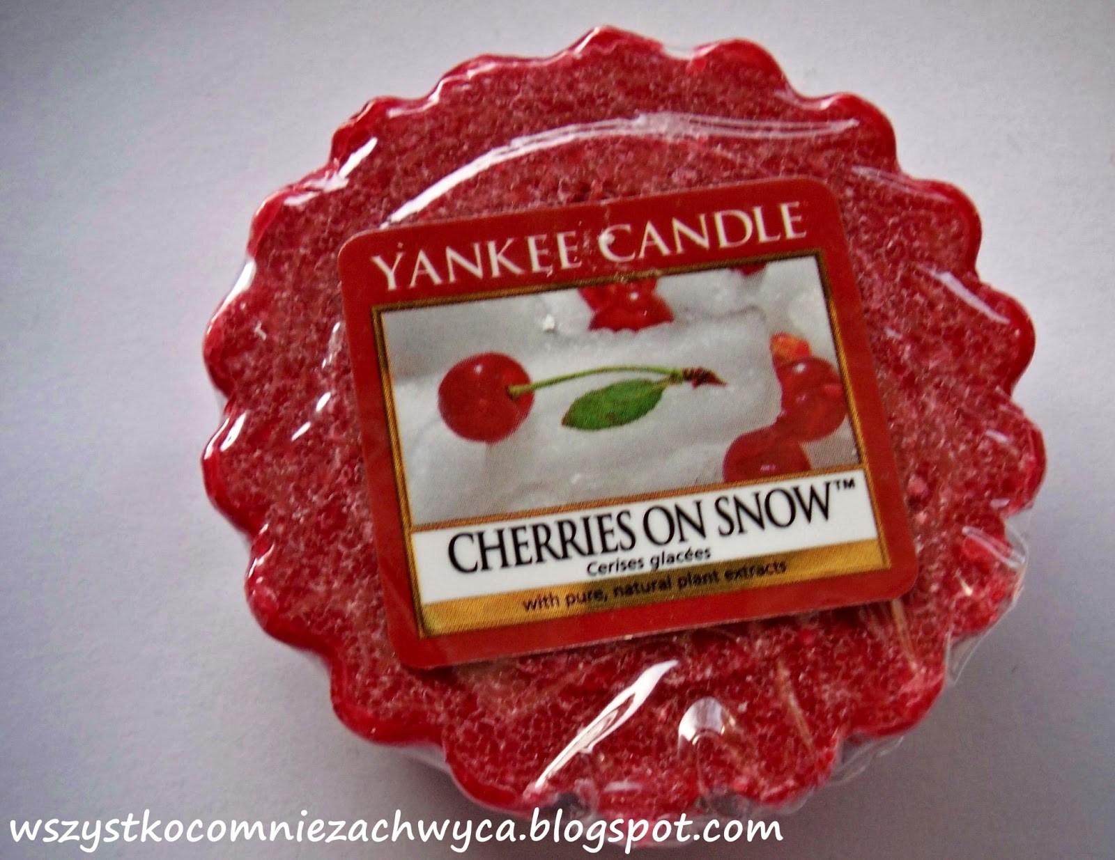 Yankee Candle, Cherries on Snow wszystko co mnie zachwyca