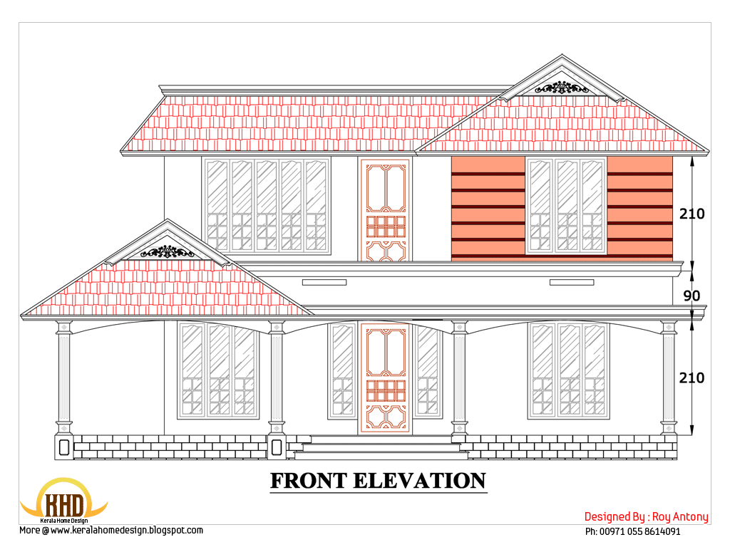 Elevation Of Roof