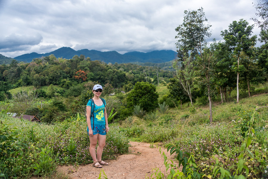 To Pai, The Land Split. Pam Bok Waterfall