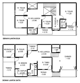 Desain Rumah 1 Lantai Melebar Des Rumah