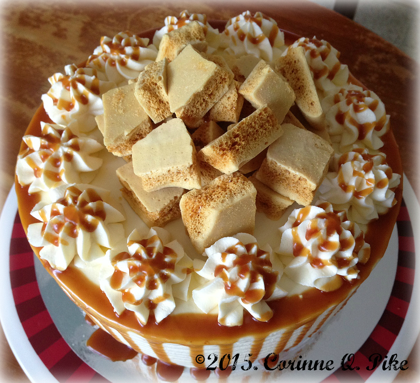 Heart of Mary Coffee Crunch Cake
