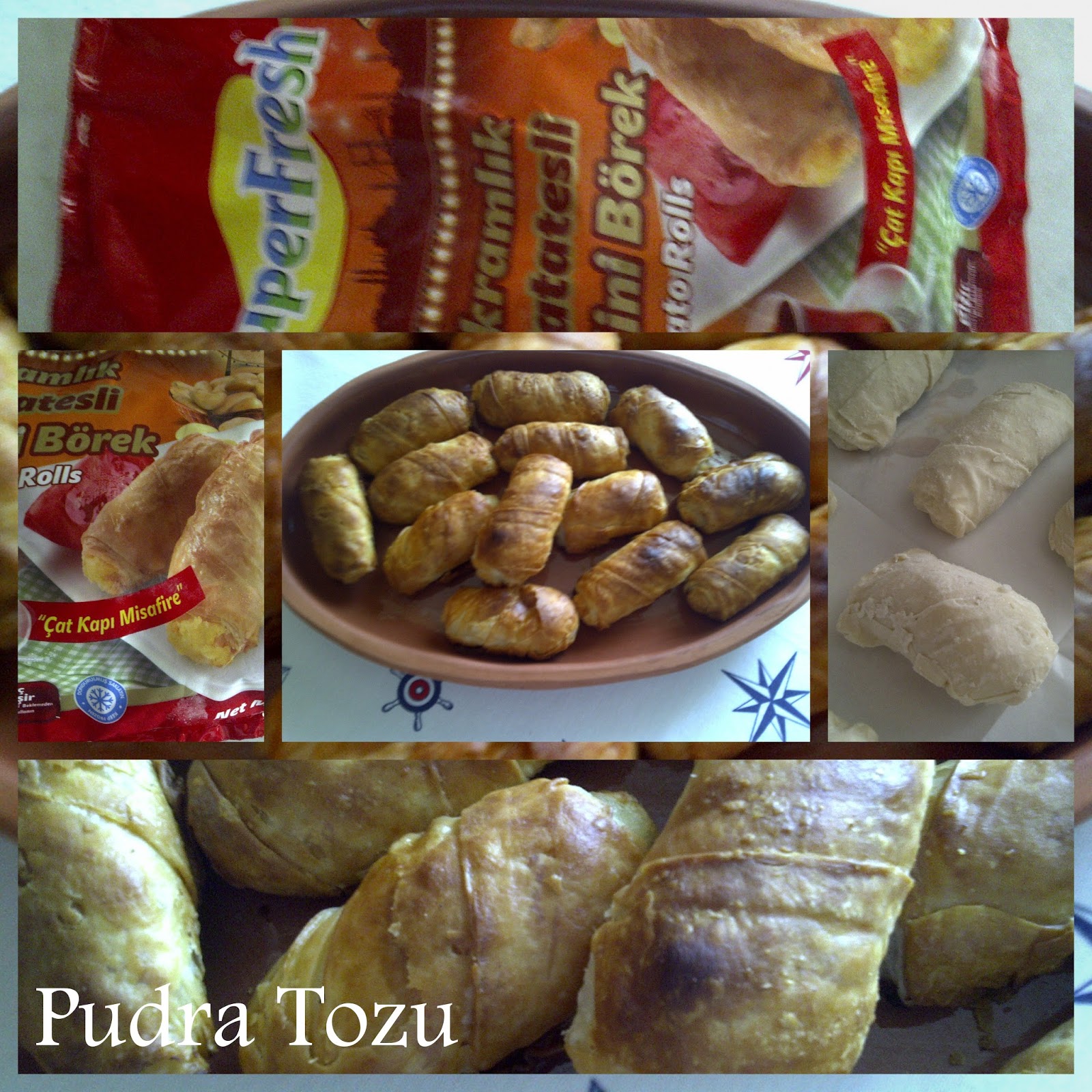 Pudra Tozu Patatesli Çıtır Rulo Börek İftar Sofrasına Yakışır