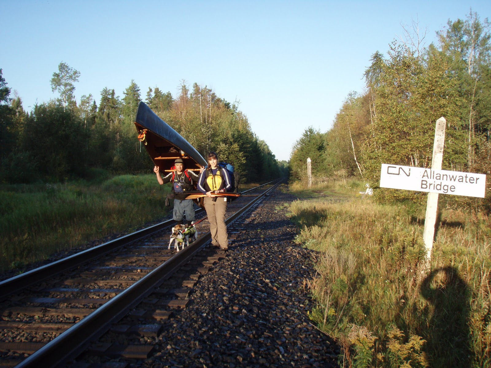 Wabakimi Provincial Park 2012 Day 0 Armstrong to Allanwater Bridge