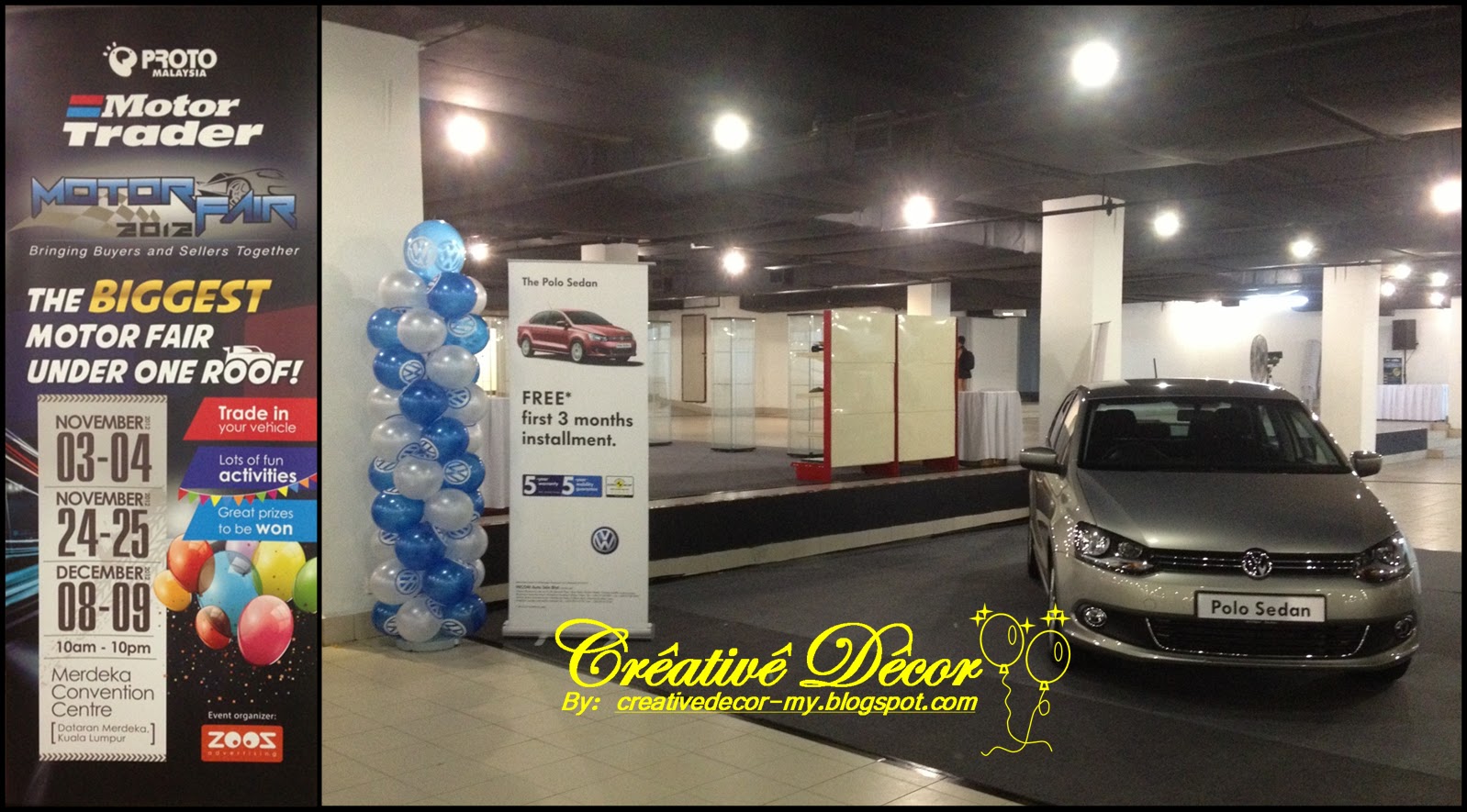 CreativeDécor by Vincent MOTOR TRADER MOTOR FAIR 2012