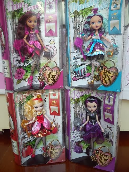 My toys,loves and fashions: Ever After High - Já tenho as bonecas!!!