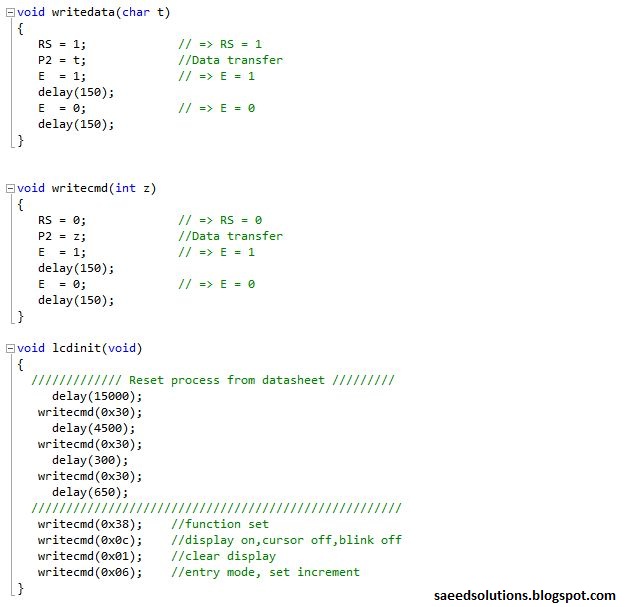 Saeed's Blog 8051 LCD Interfacing code (In 8bit mode) + Proteus Simulation