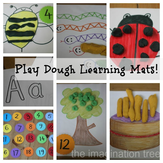 the imagination tree playdough
