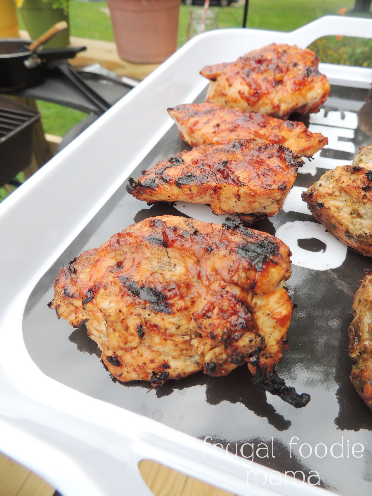 Frugal Foodie Mama Mango Chipotle BBQ Sauce