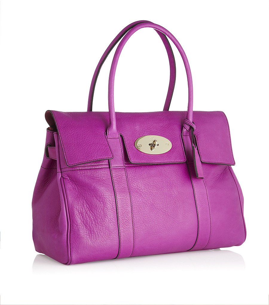 Mulberry Foxglove Pink Bayswater Bag