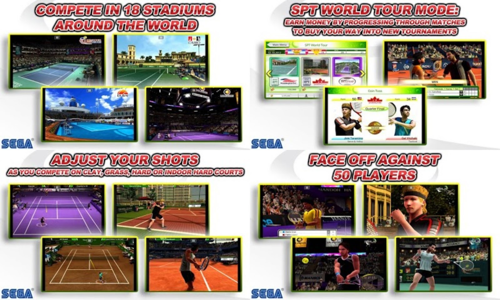 Virtua Tennis Full Apk Free Download