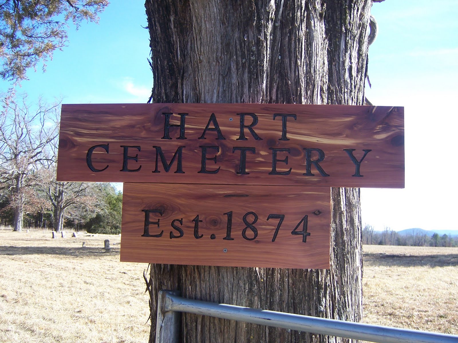 Cemeteries of Baxter County, AR The Hart Cemetery is South of Mountain