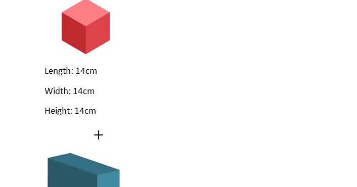 Bro and Sis Math Club: How to Add the Volume of Two Shapes