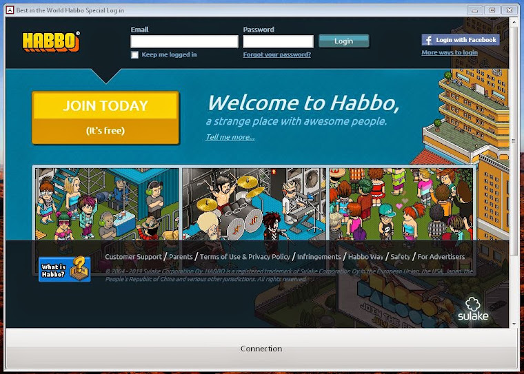 BITW Habbo Special Log in