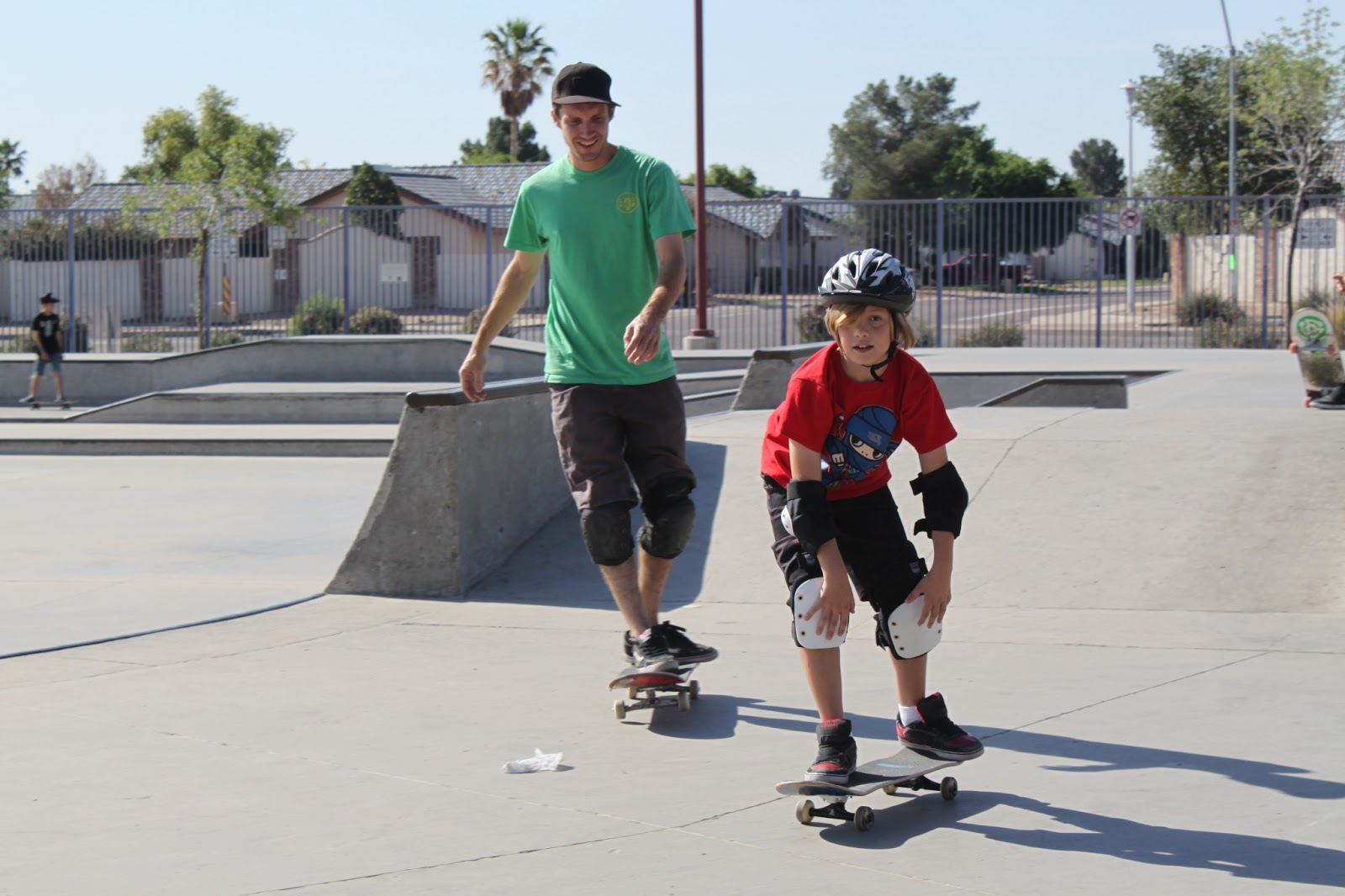 The Laubmeier Family Skateboarding Lessons )