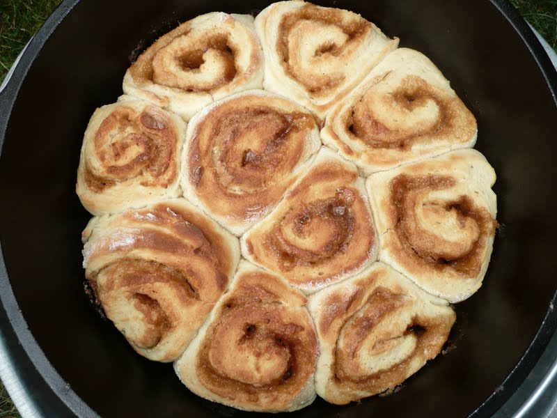 Everyday Dutch Oven Cottage Cheese Sweet Rolls