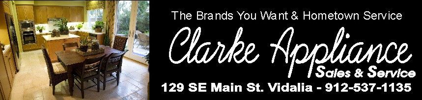 Clarke Appliance Sales & service