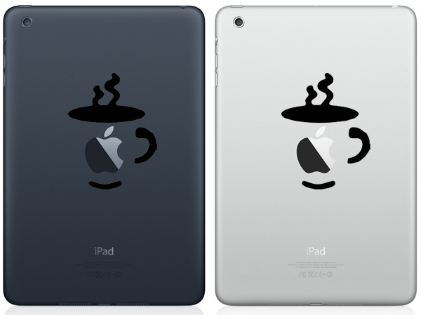 Coffee Cup iPad Mini Decals Coffee Cup iPad Mini Decals