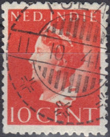 Netherlands Indies - selection of stamps - 1941 - Queen Wilhelmina