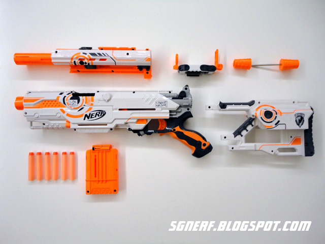 nerf whiteout series