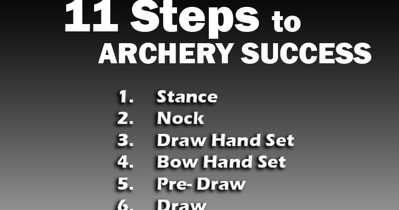 TRUST ARCHERY ACADEMY: Lesson - 11 Steps to Archery Success - TRUST