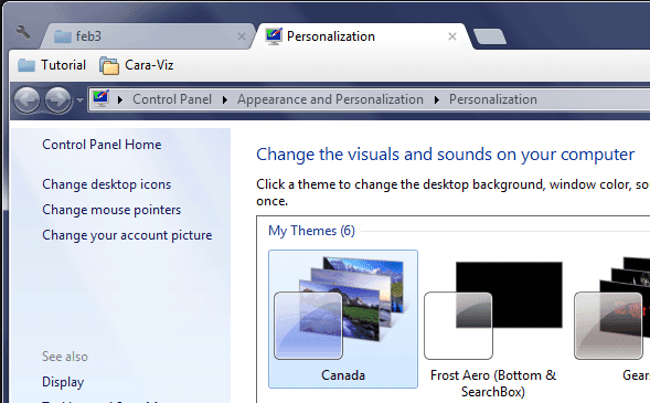 Cara Mudah Membuka Tema Tersembunyi Pada Windows 7 Cara Mudah Membuka Tema Tersembunyi Pada Windows 7