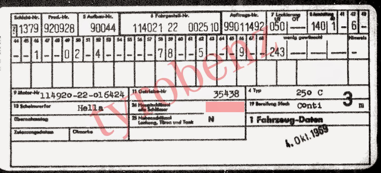 tyrobenz Knowing your car MercedesBenz