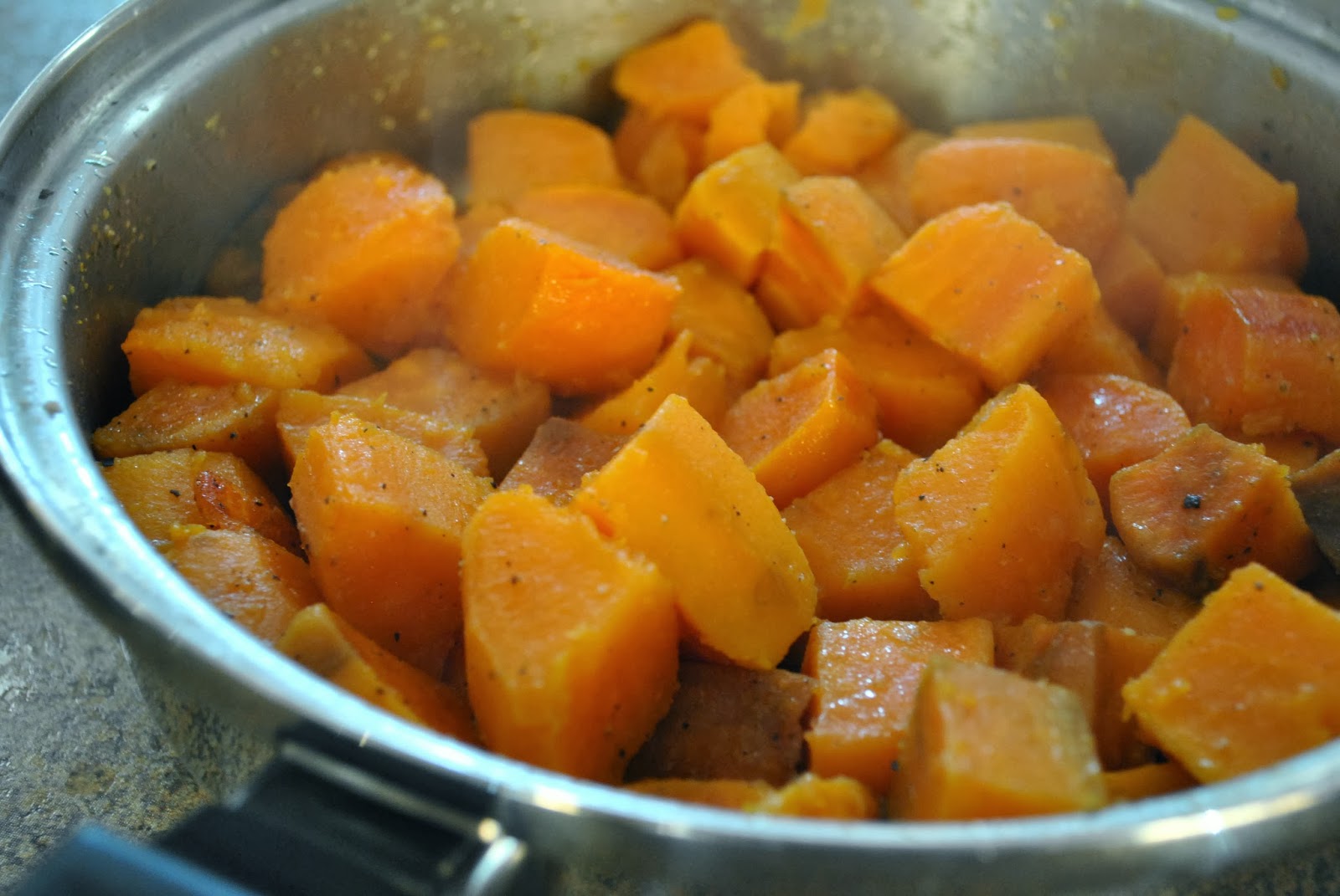 The Audacious Cook Salt & Pepper Sweet Potatoes