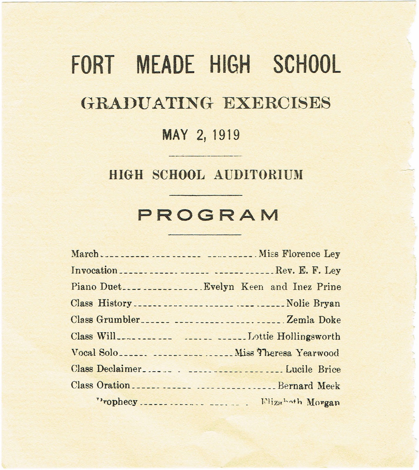 High School Commencement Ceremony Program High School Graduation Program Exle Free Wordings Middle School Graduation Program Template