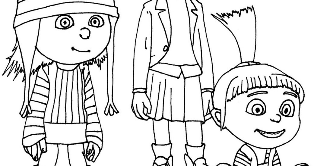 FUN & LEARN : Free worksheets for kid: Despicable me 2 coloring pages