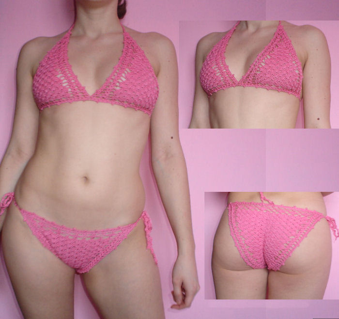 Cossalina - Crochet Bikini and Swimwear, Handmade Crochet Dresses ...