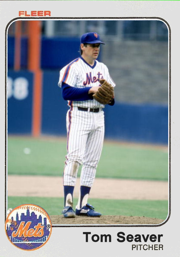 Cards That Never Were: 1983 Fleer Tom Seaver