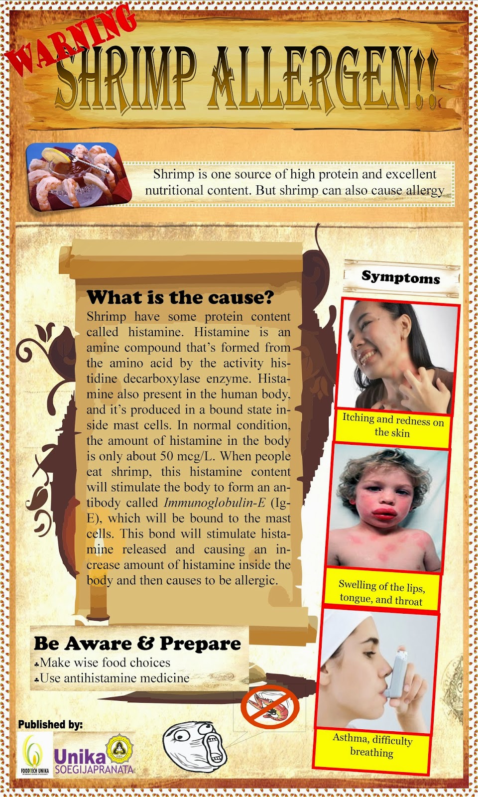 Food, Body & Soul SHRIMP ALLERGY