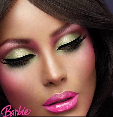 barbie make up look