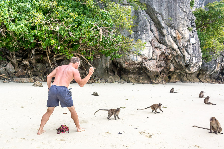 Around the island of Phi Phi