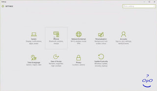OpO ~ Pengenalan Menu Settings Pada Windows 10