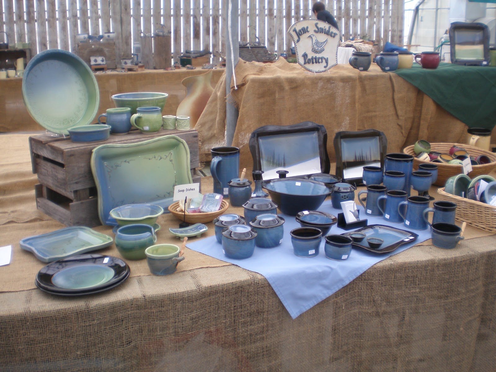 Jane's World Country Harvest Pottery Show and Sale