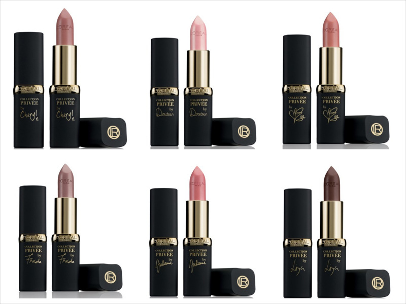 LOreals NEW Collection Privée Color Riche Lipsticks 