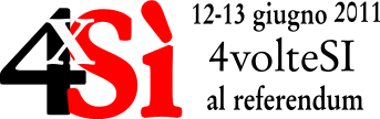 Referendum 12 e 13 Giugno 2011. Come votare