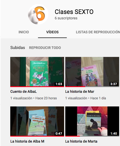 Videos Día del Libro 2020