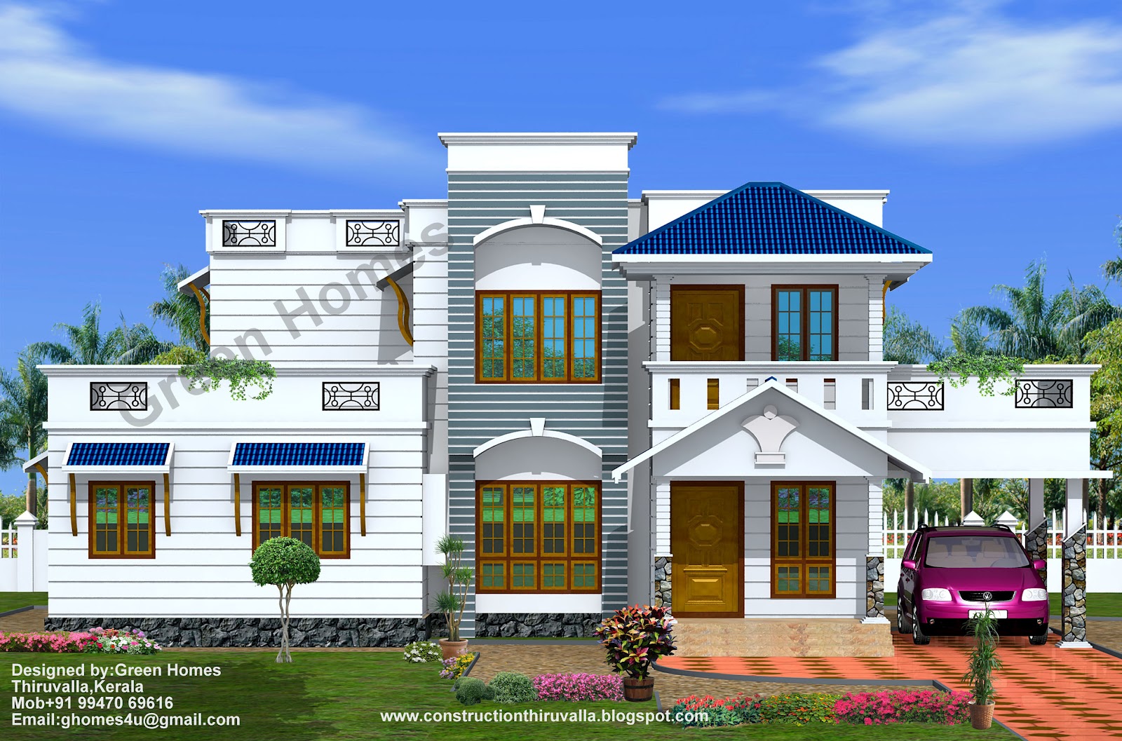 Duplex Houses Elevation